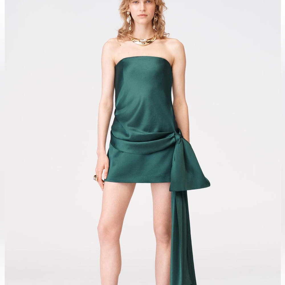 Zara Green Dress